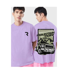 Mountain Tiger Voilet - Tshirt