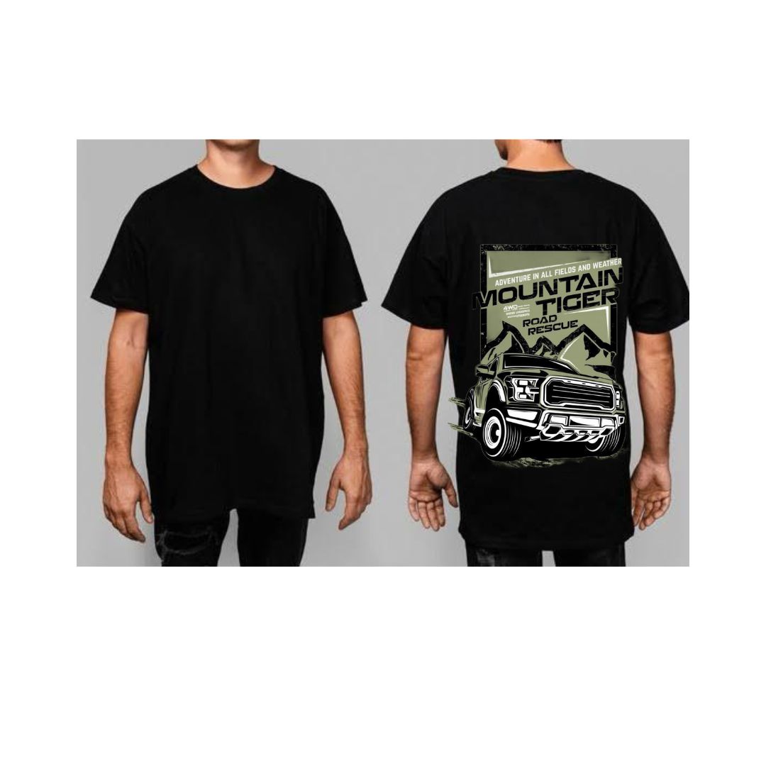 Mountain Tiger Design - Tshirt